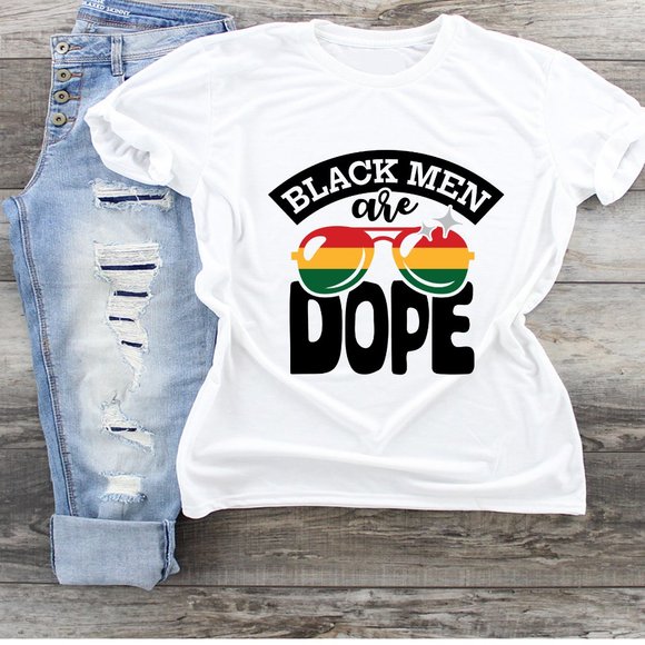 Tops - Black Men Are Dope Tshirt